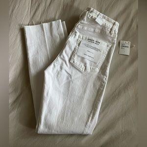 Good American white jeans